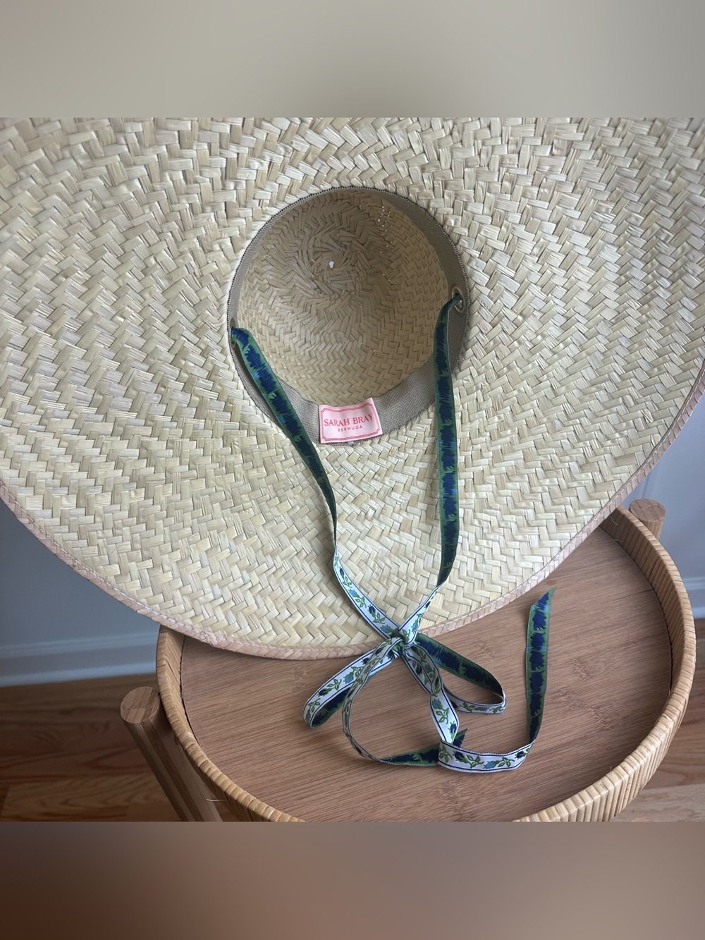 Sarah Bray Bermuda Geranium Sun Hat - Picture 5 of 8